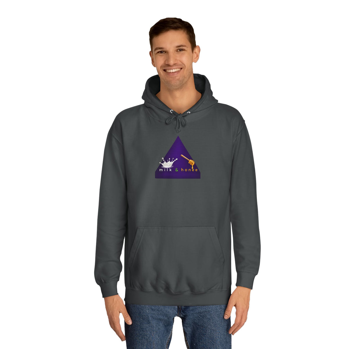 M&H Hoodie — "Thicc" Graphic College Pullover