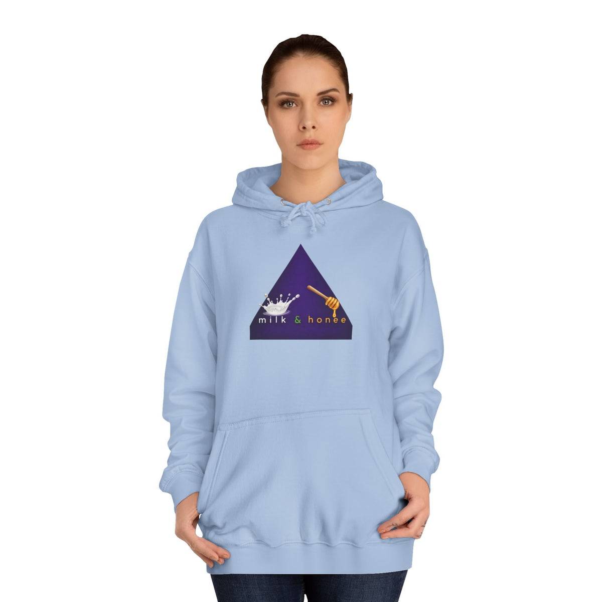 "Rich Sweet Thick" Graphic College Pullover