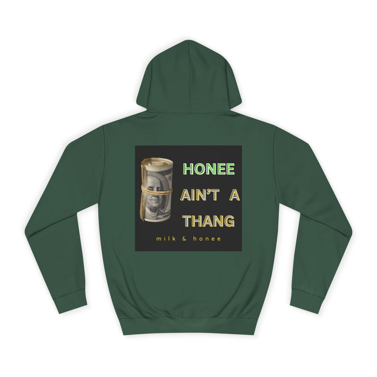 M&H Hoodie — "Honee Ain't" Graphic College Pullover