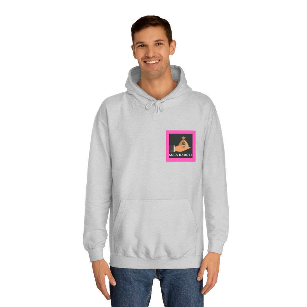 College Hoodie — Retro Neon 'Brozart' Graphic Pullover