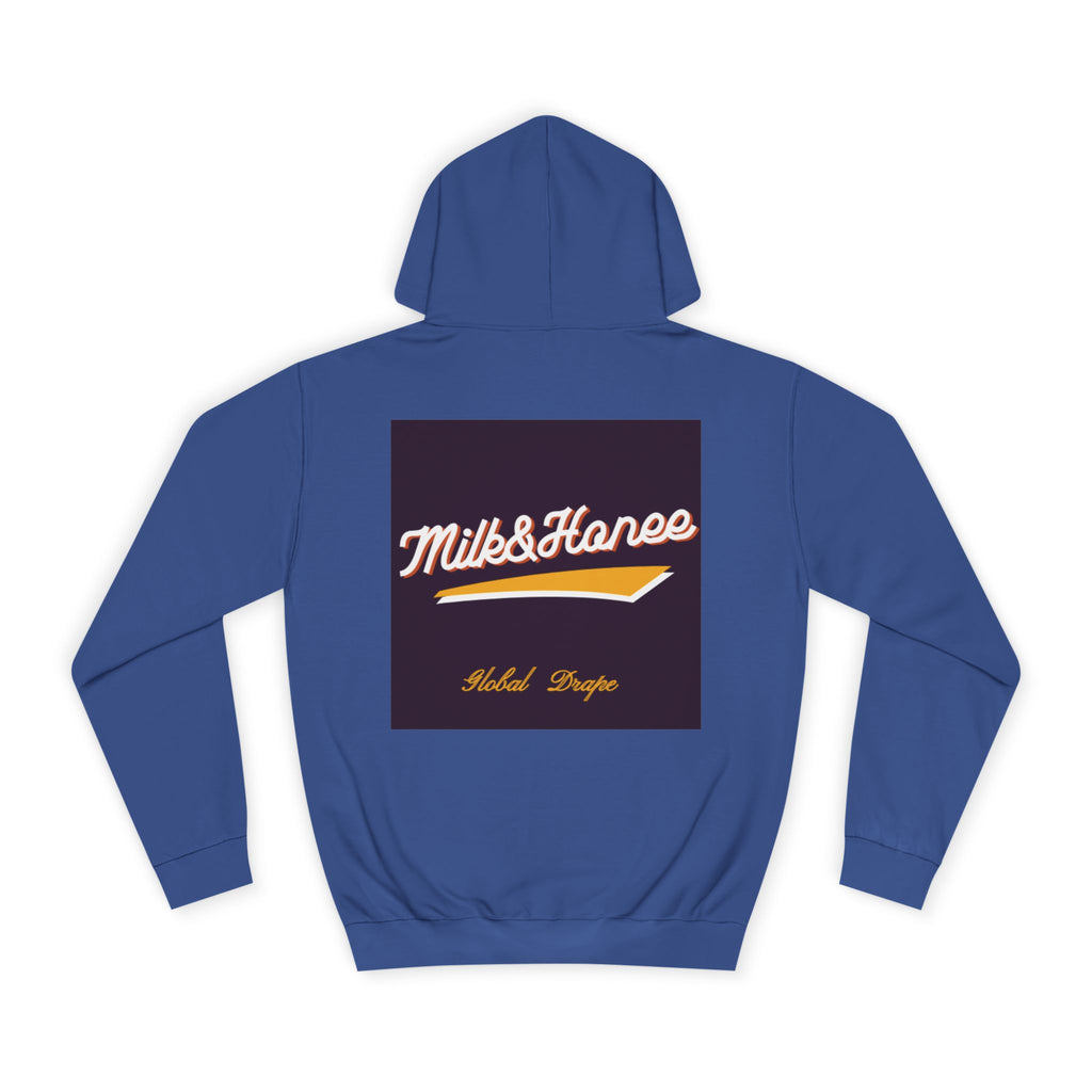 M&H Hoodie — "Drape" Graphic College Pullover