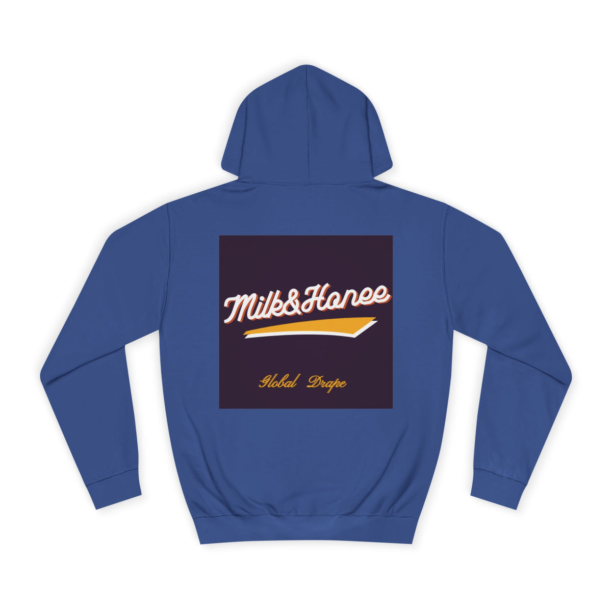 M&H Hoodie — "Drape" Graphic College Pullover