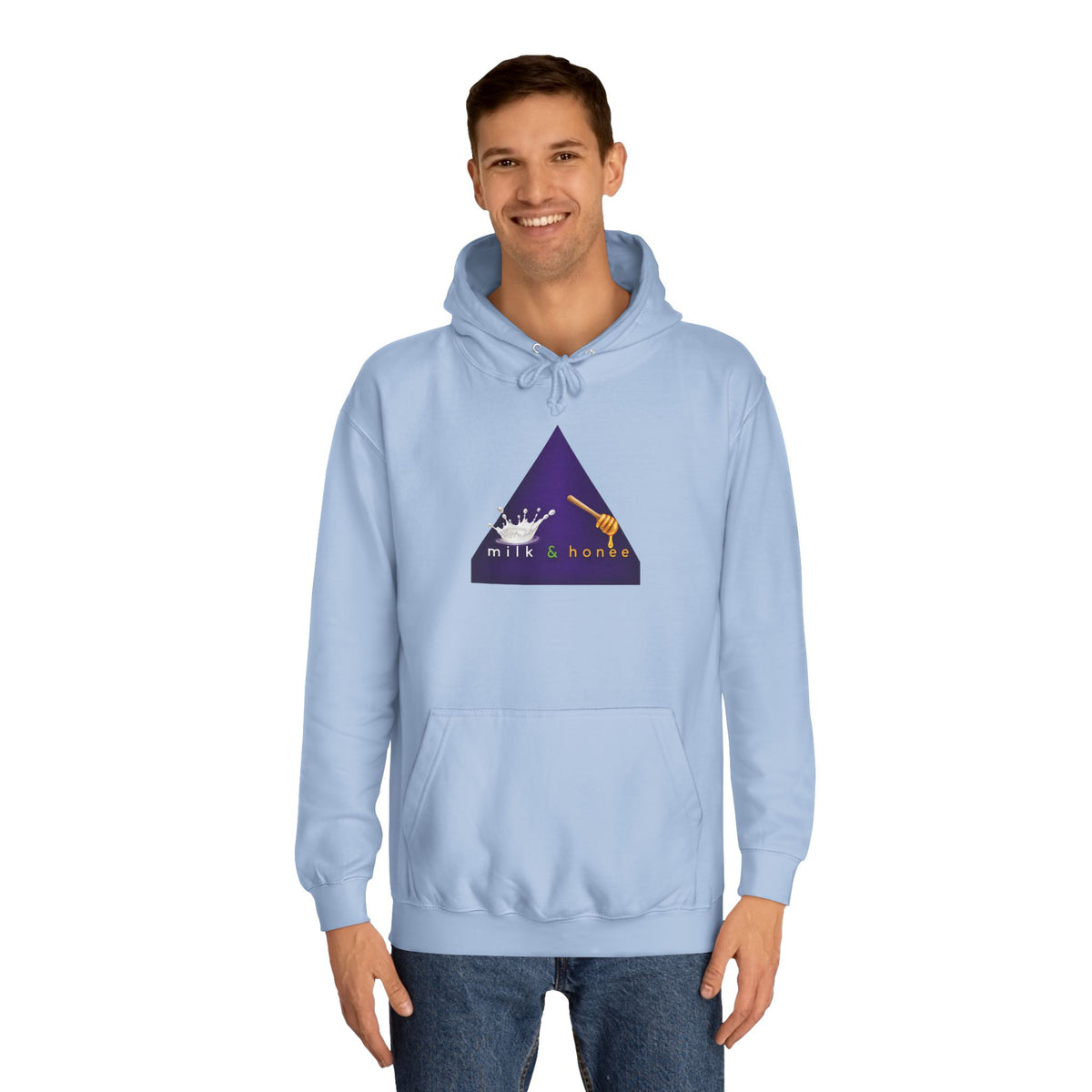 "Rich Sweet Thick" Graphic College Pullover