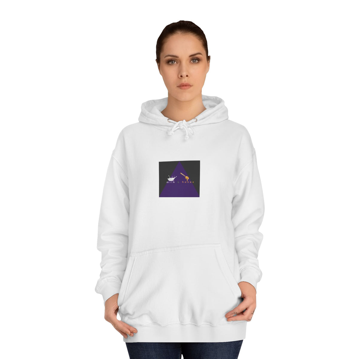 M&H Hoodie — "Honee Ain't" Graphic College Pullover