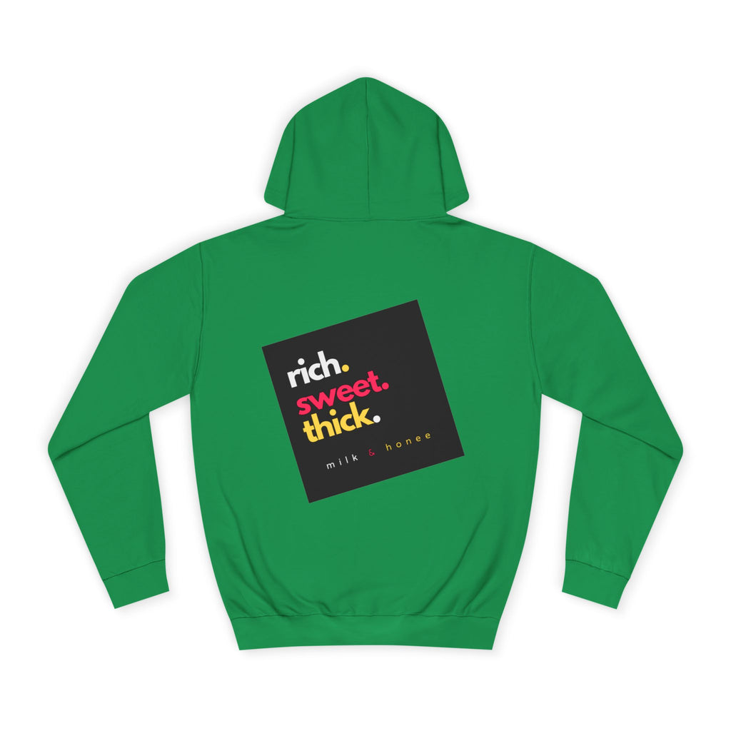 "Rich Sweet Thick" Graphic College Pullover