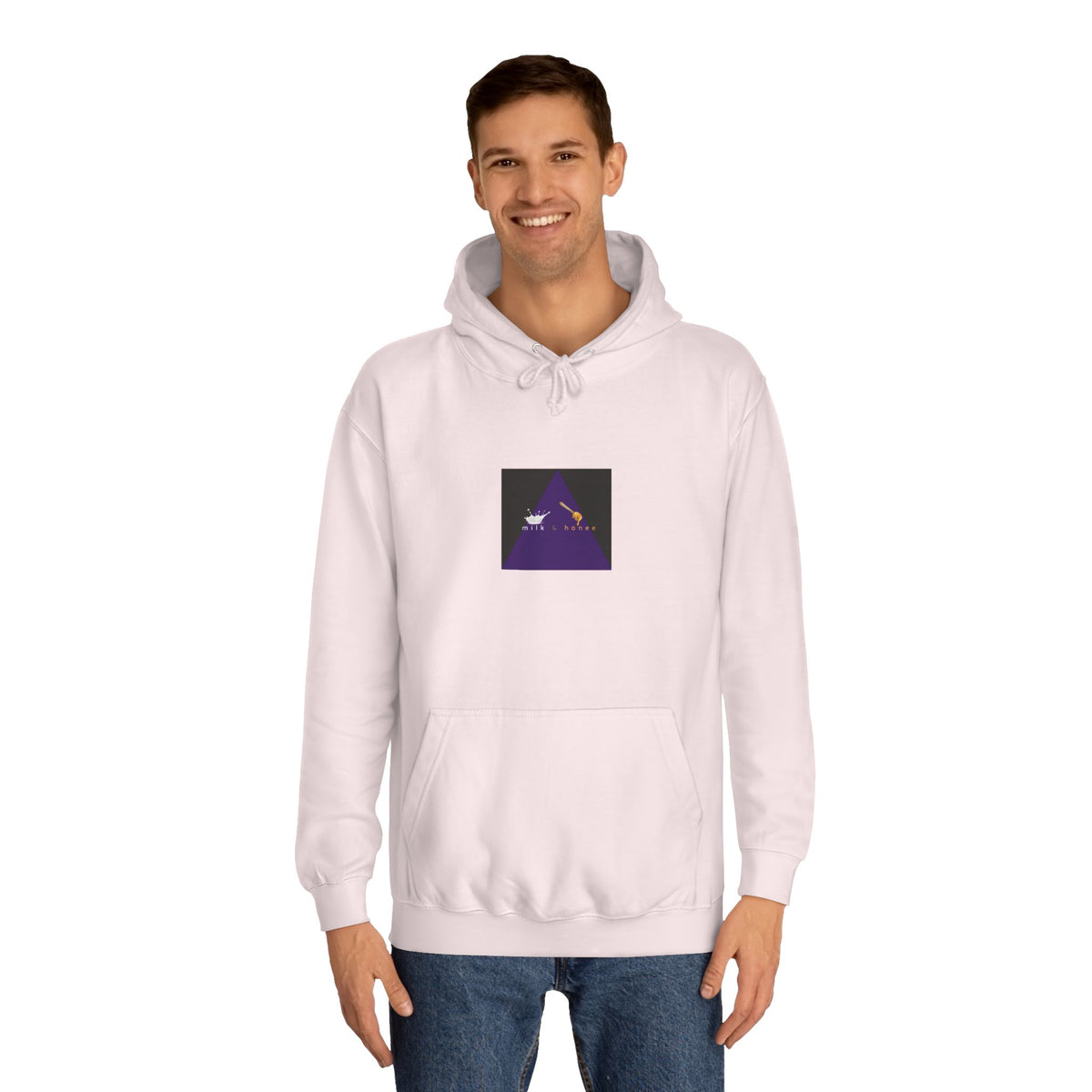 M&H Hoodie — "Worth" Graphic College Pullover