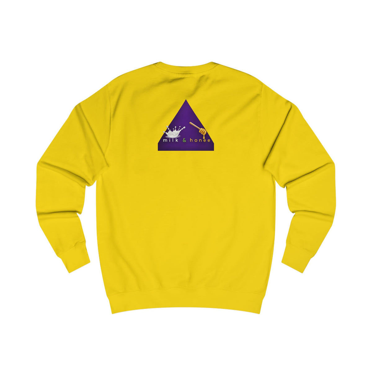 "rich. sweet. thick." Milk & Honee Graphic Crewneck