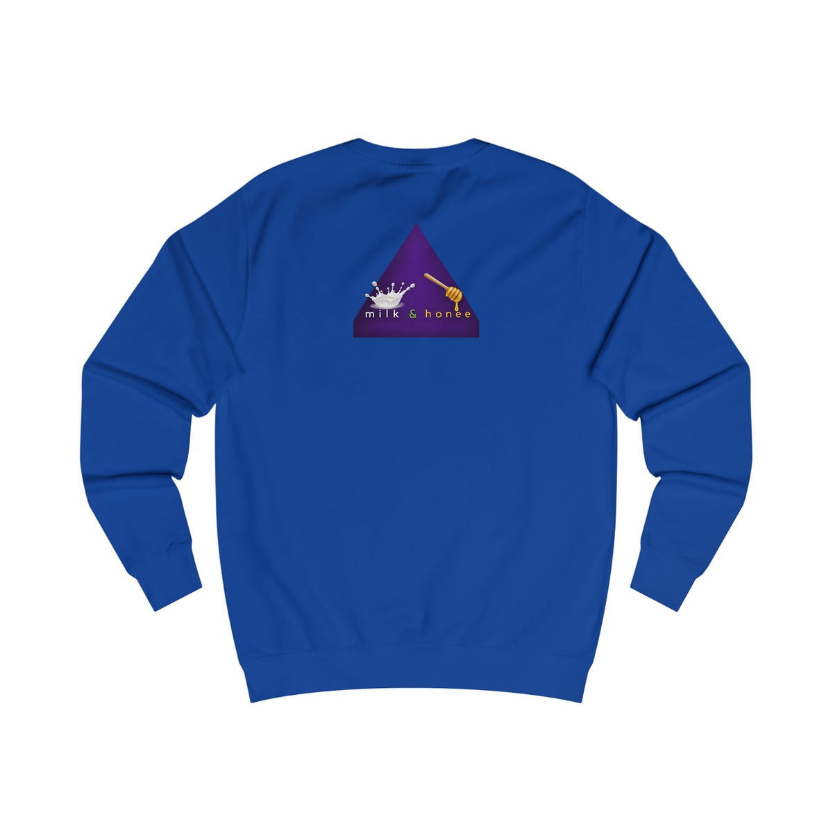 "rich. sweet. thick." Milk & Honee Graphic Crewneck