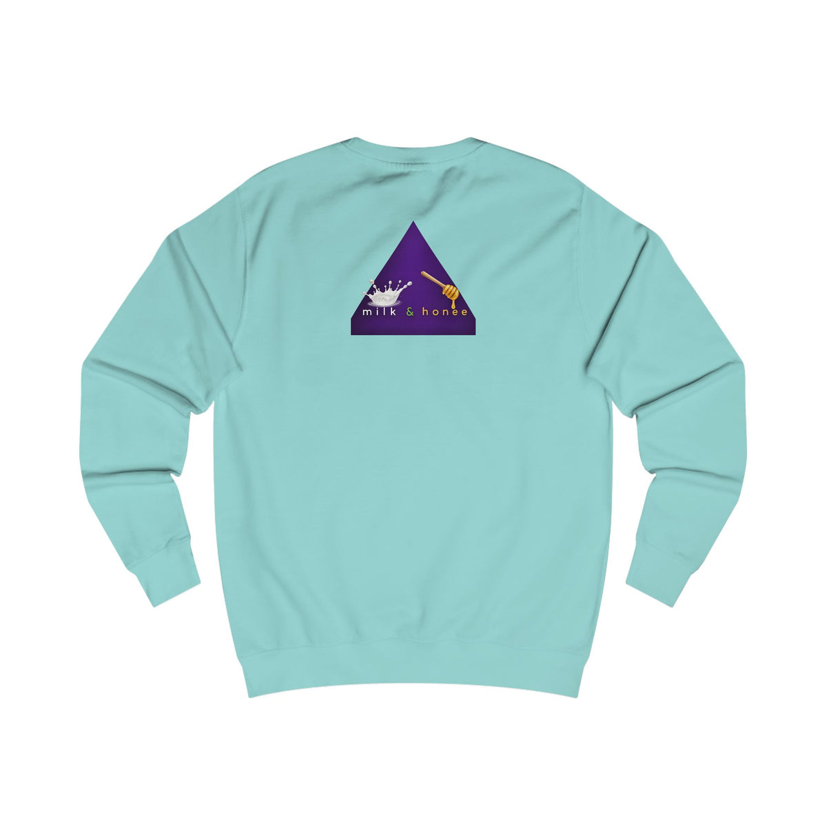 "rich. sweet. thick." Milk & Honee Graphic Crewneck