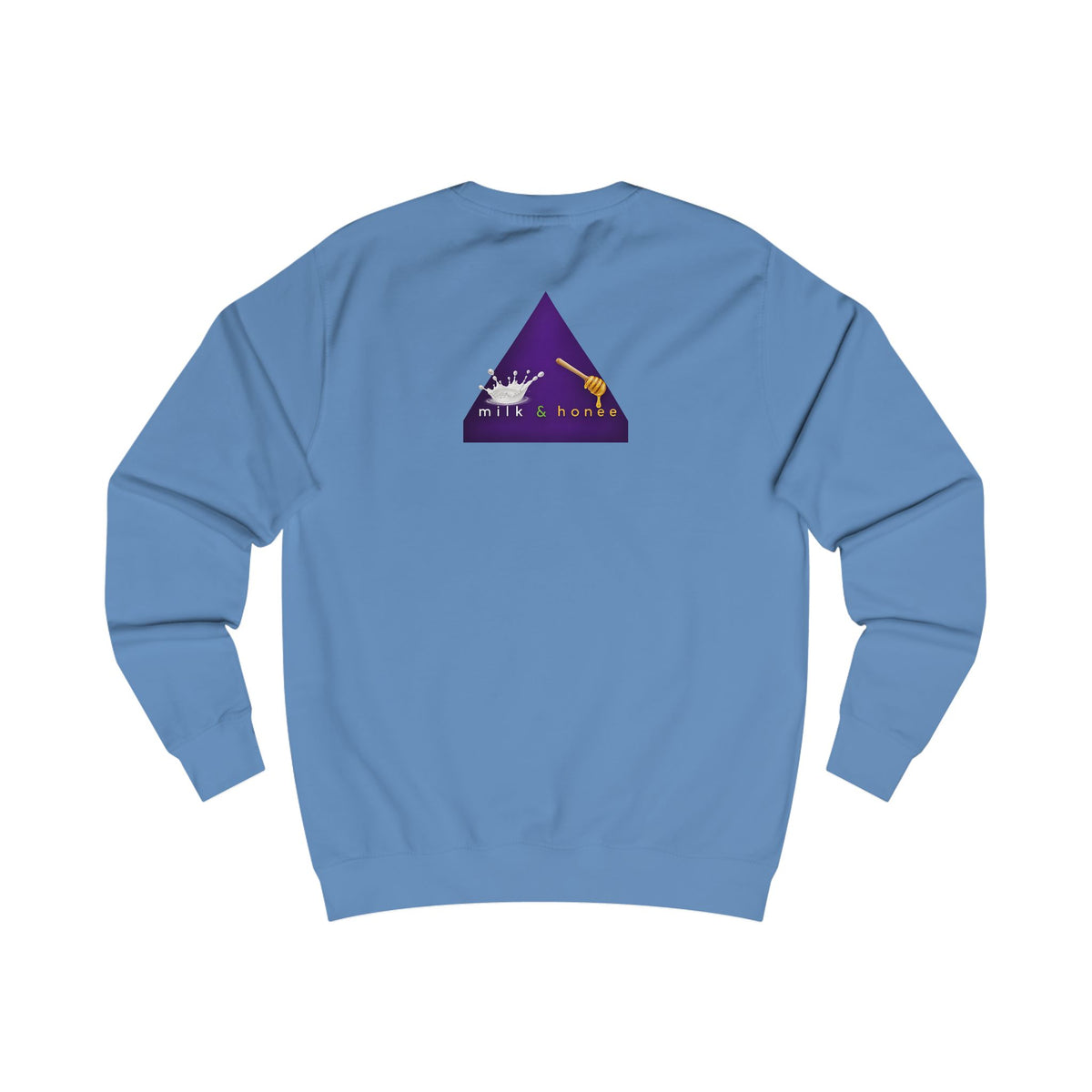 "rich. sweet. thick." Milk & Honee Graphic Crewneck
