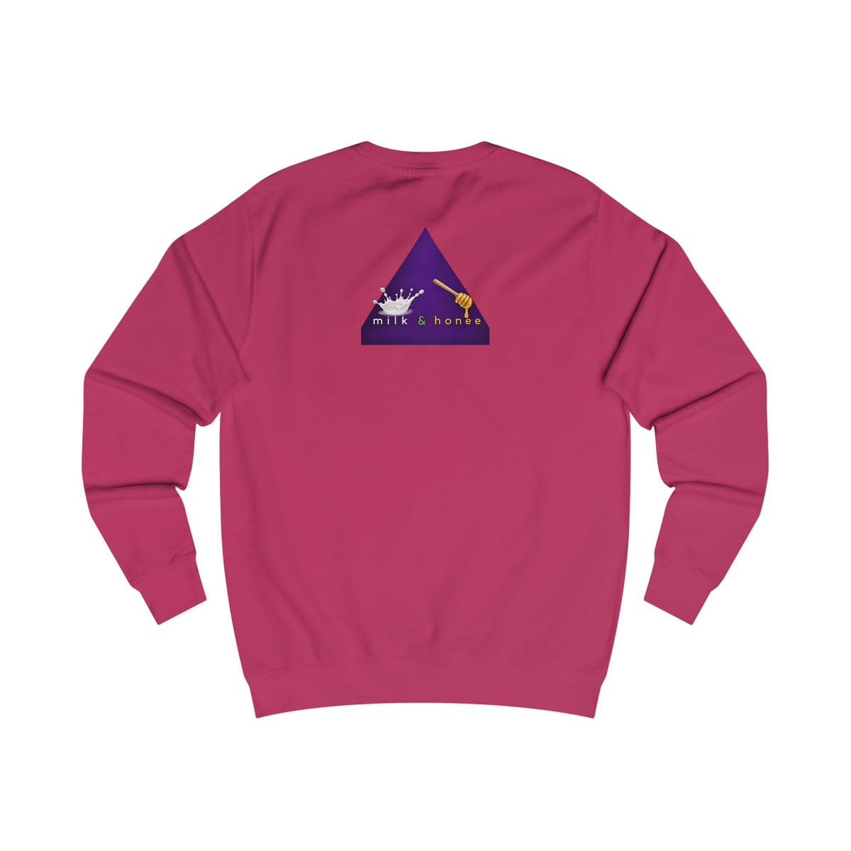 "rich. sweet. thick." Milk & Honee Graphic Crewneck