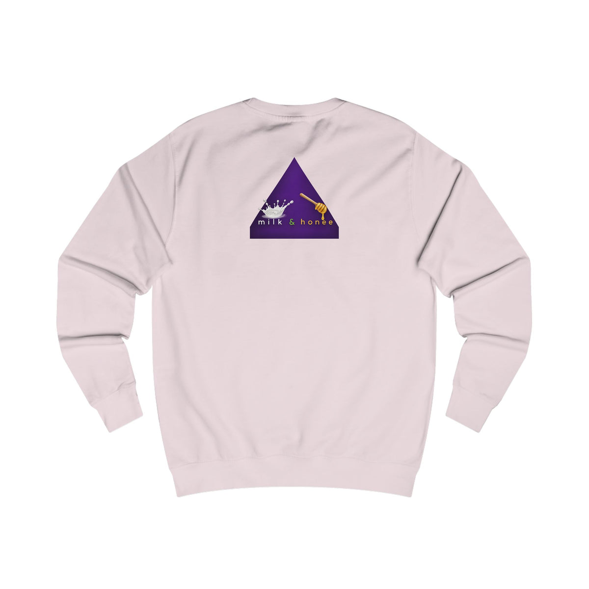 "rich. sweet. thick." Milk & Honee Graphic Crewneck