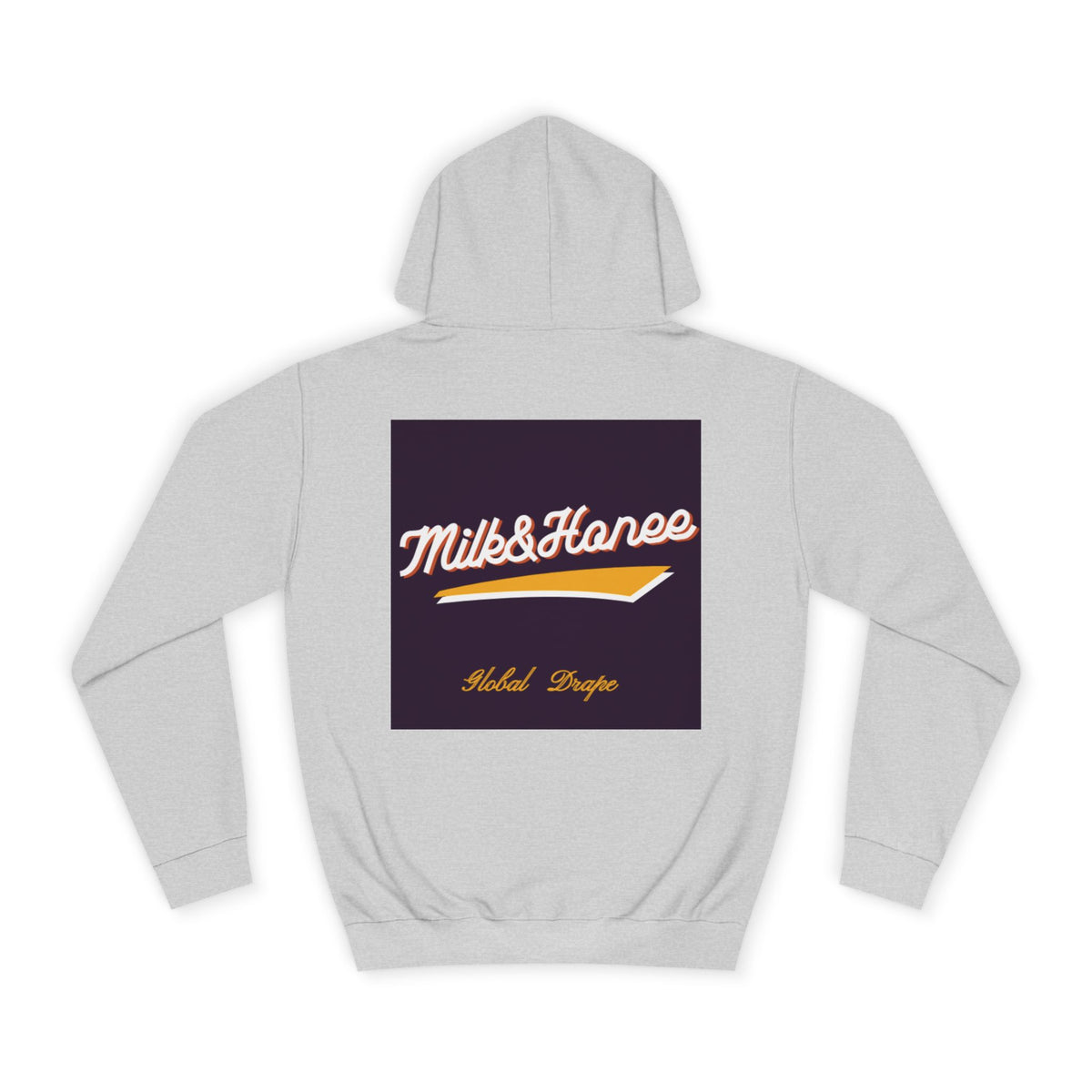 M&H Hoodie — "Drape" Graphic College Pullover