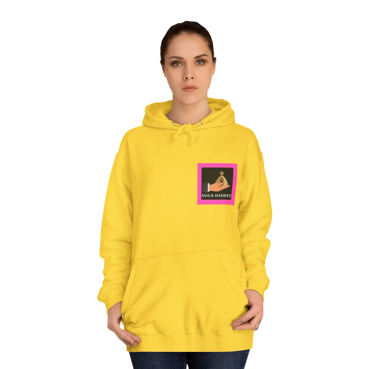 College Hoodie — Retro Neon 'Royale' Graphic Pullover