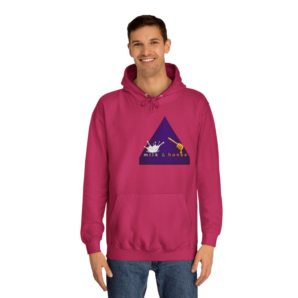 M&H Hoodie — "QUEEN'S CREST" Graphic College Pullover