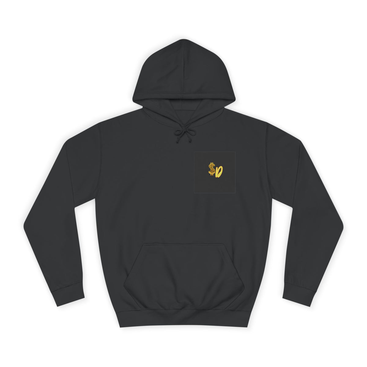 College Hoodie — Retro 'Kiss' Graphic Pullover
