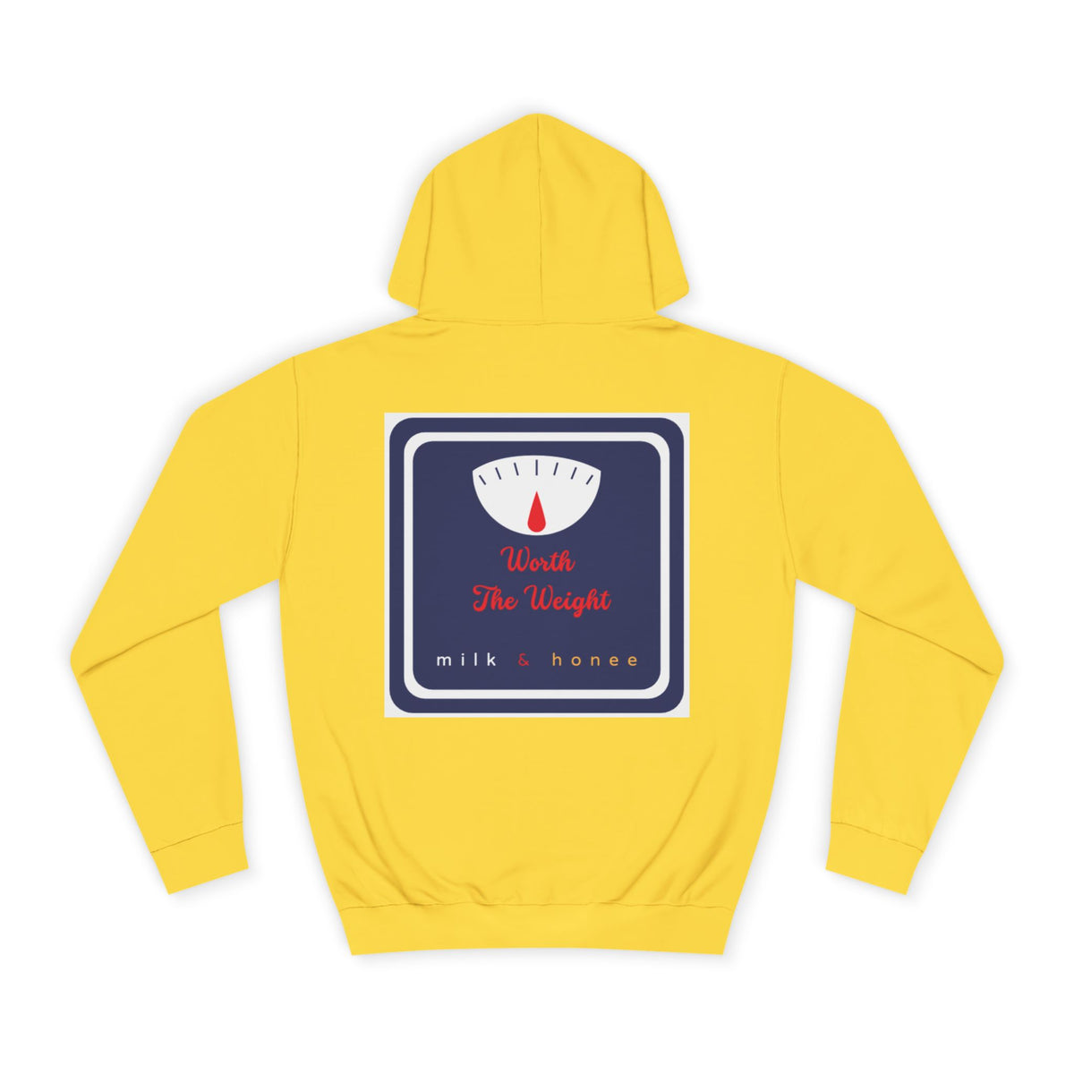 M&H Hoodie — "Worth" Graphic College Pullover