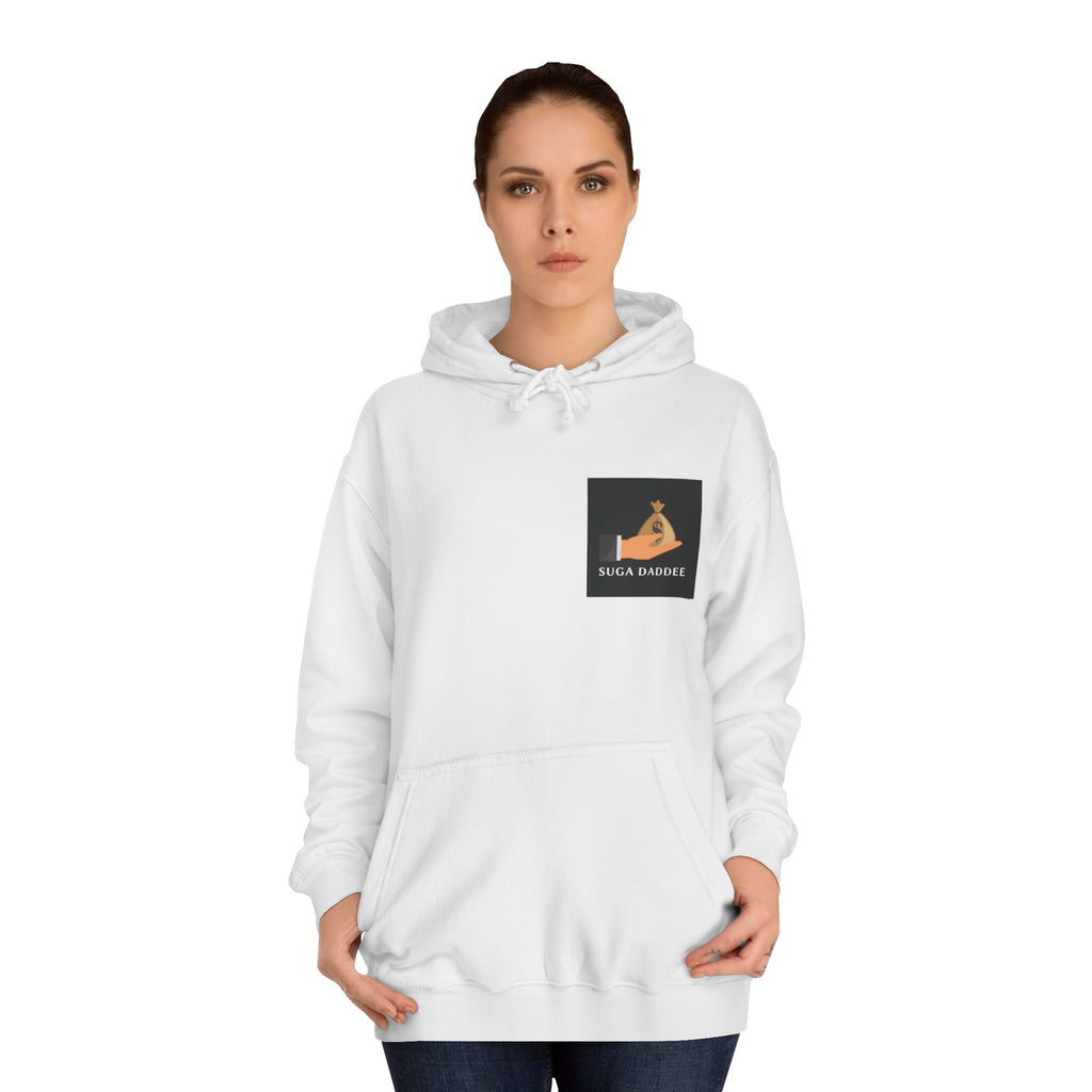 College Hoodie — Retro 'Watch n Learn Gold' Graphic Pullover