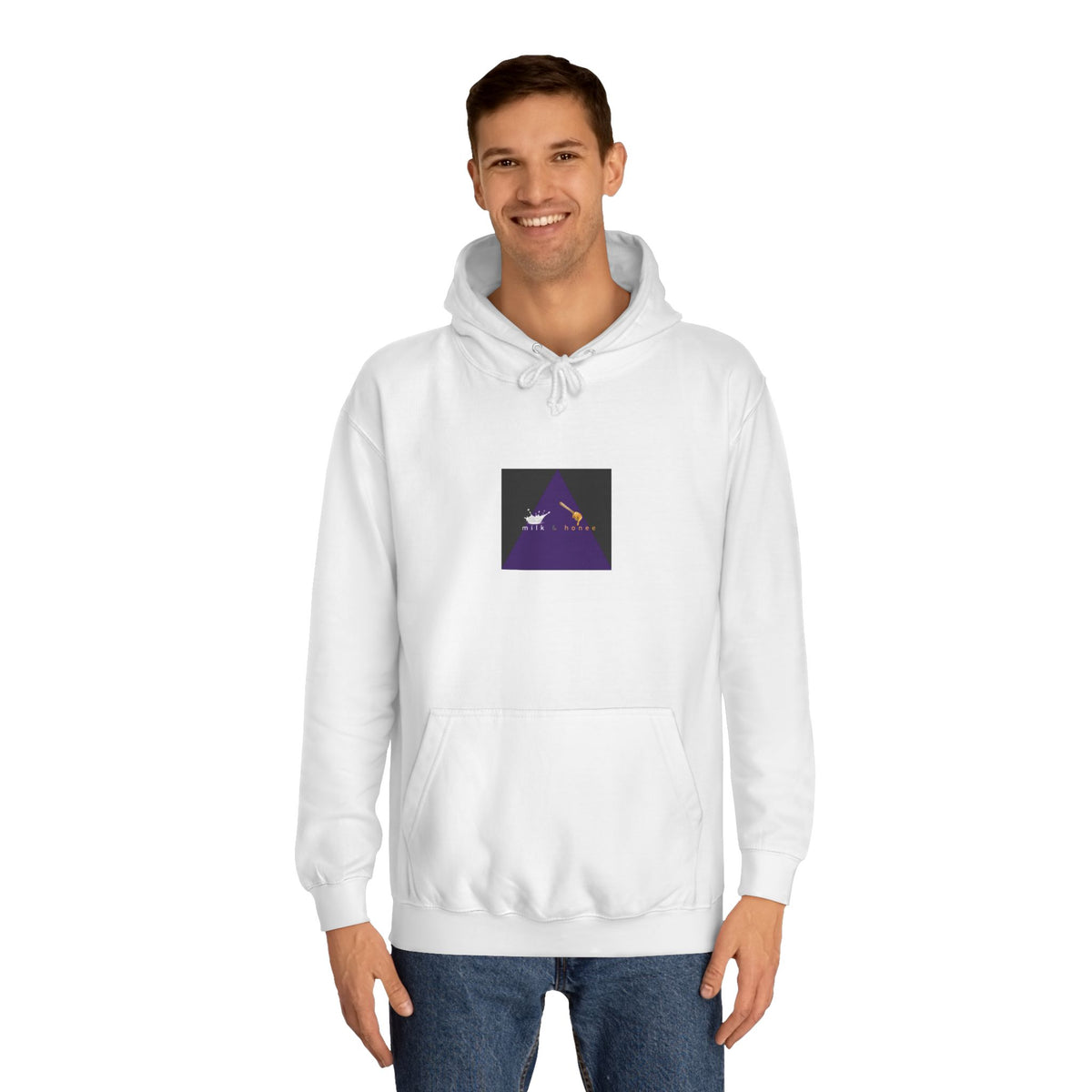 M&H Hoodie — "Honee Ain't" Graphic College Pullover