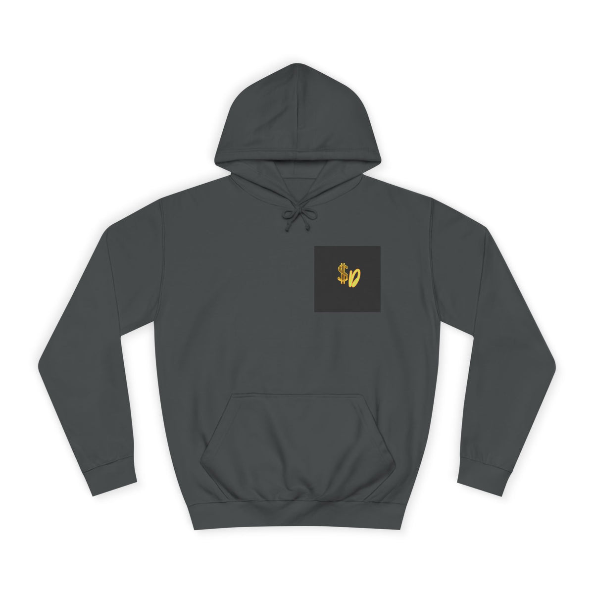 College Hoodie — Retro 'Kiss' Graphic Pullover