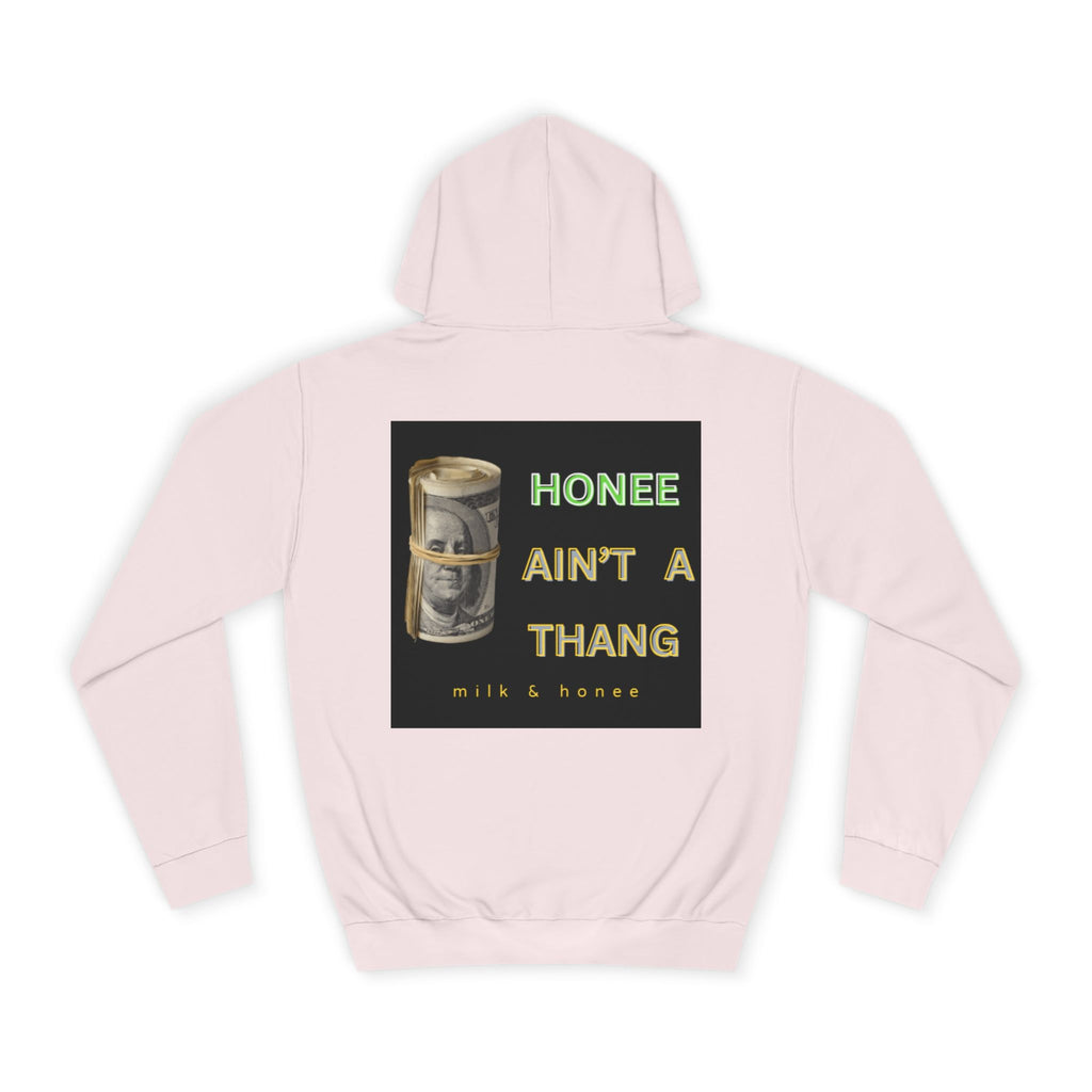 M&H Hoodie — "Honee Ain't" Graphic College Pullover