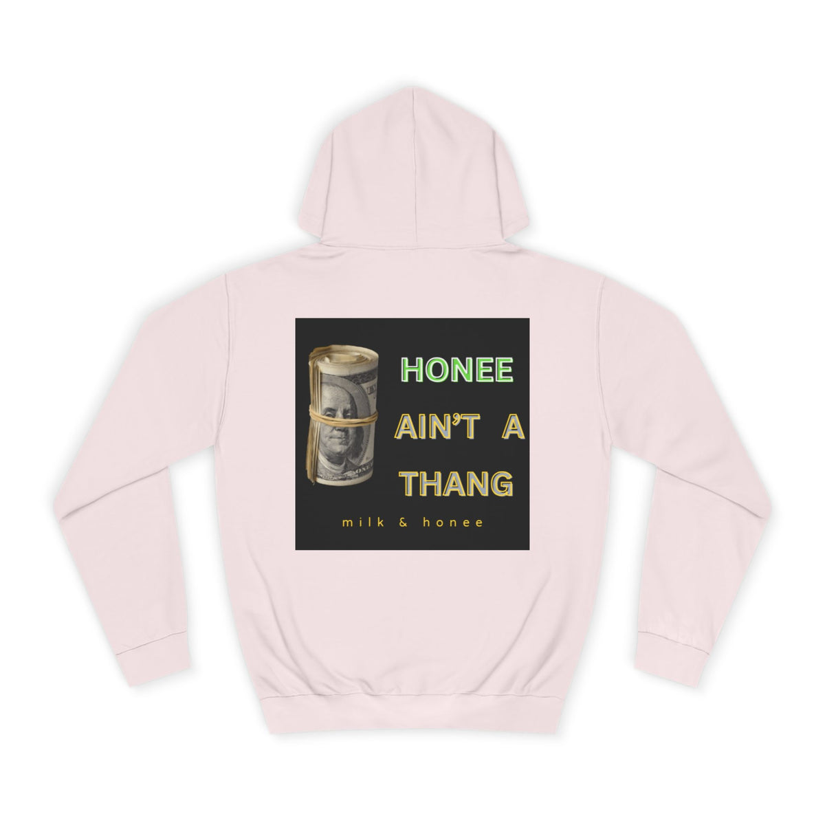 M&H Hoodie — "Honee Ain't" Graphic College Pullover
