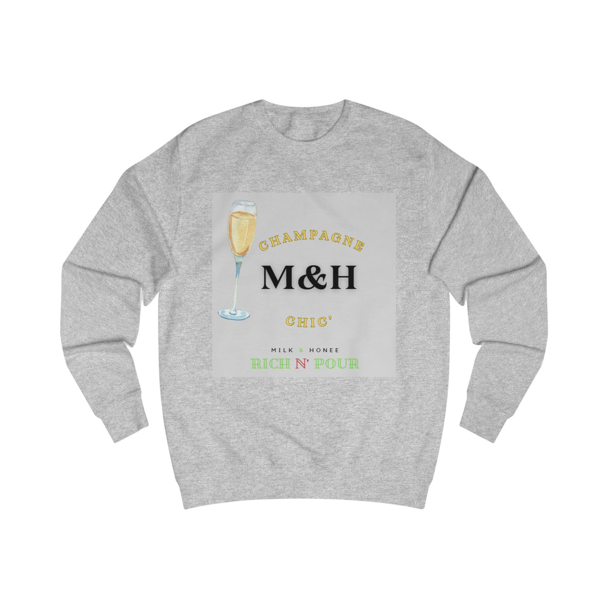 Champagne M&H Cheers Design - Sweatshirt
