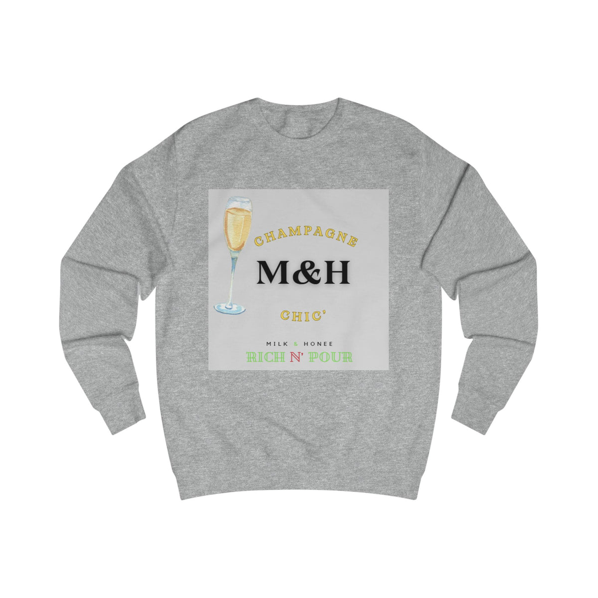 Champagne M&H Cheers Design - Sweatshirt
