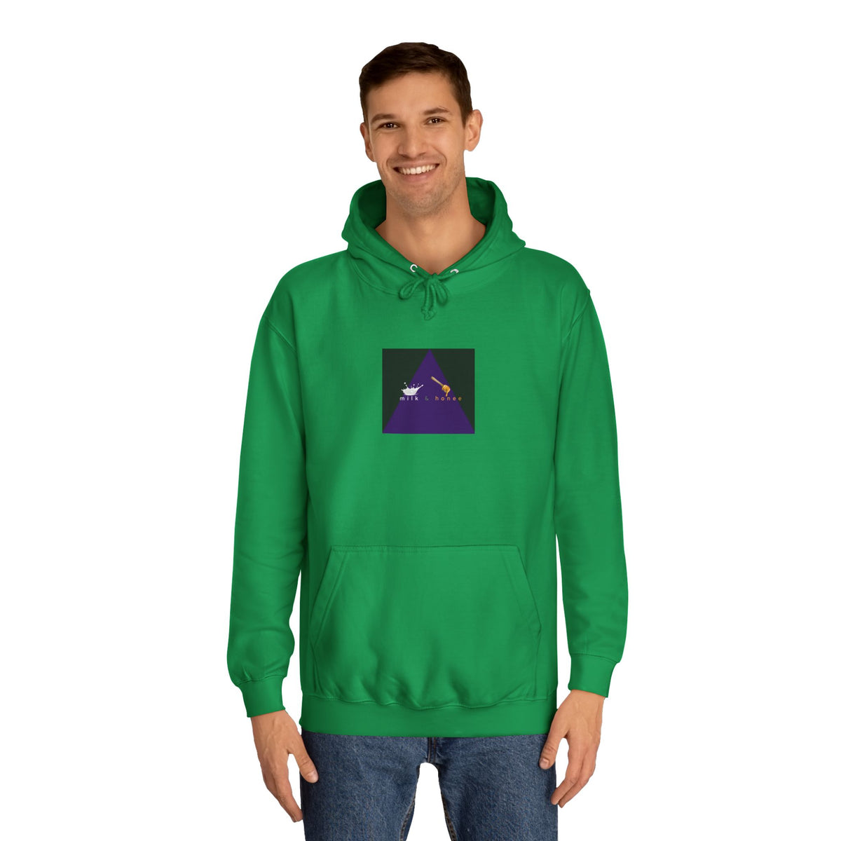 "Rich Sweet Thick" Graphic College Pullover