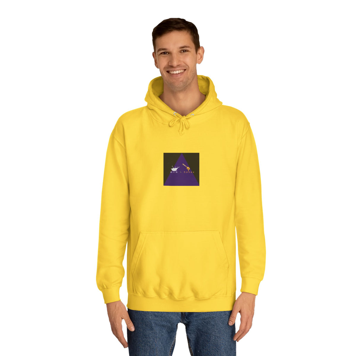 M&H Hoodie — "Honee Coated" Graphic College Pullover