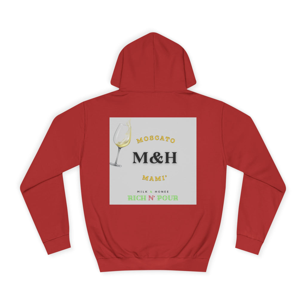 Wine Club Hoodie — "M&H Moscato" Graphic College Pullover