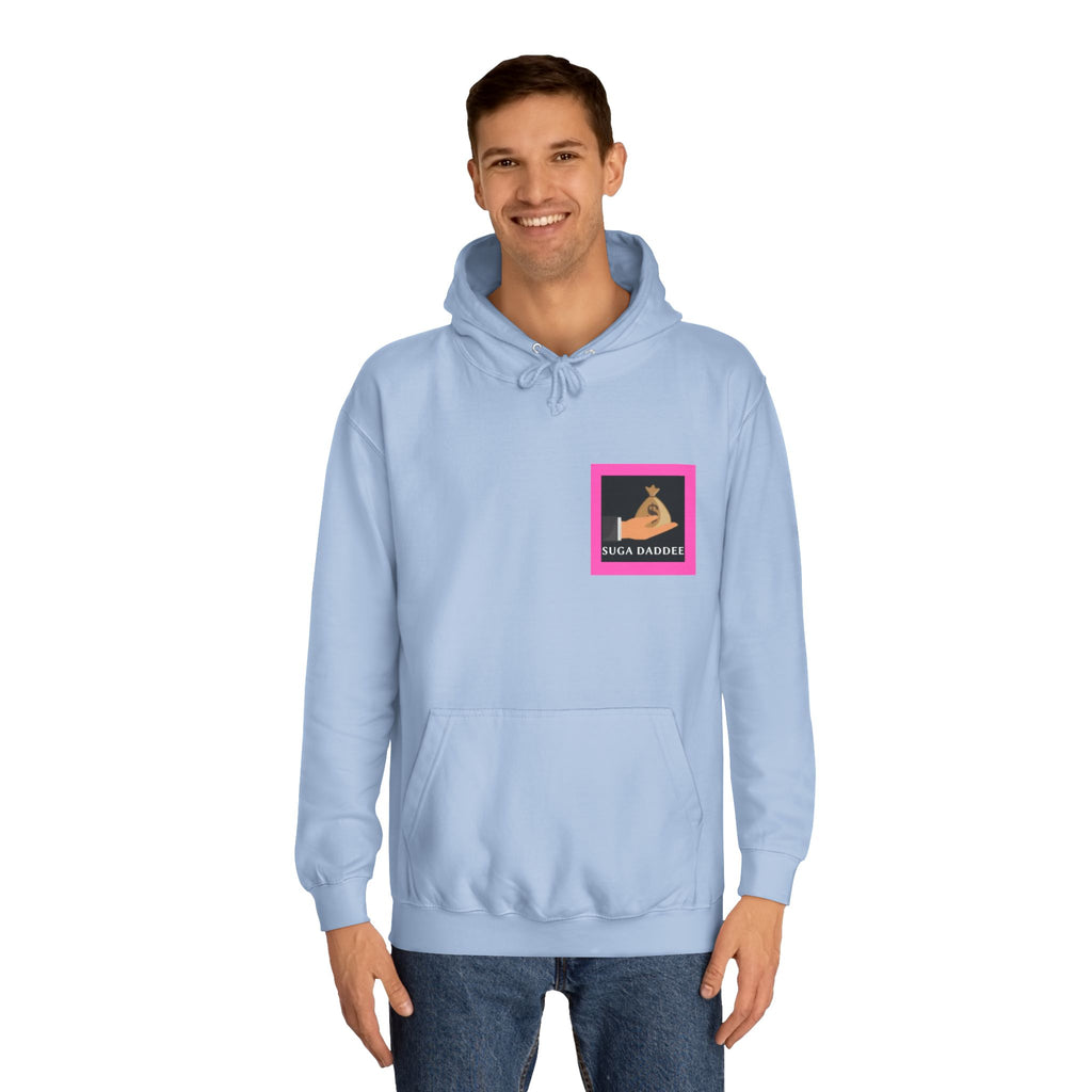 College Hoodie — Retro Neon 'Brozart' Graphic Pullover