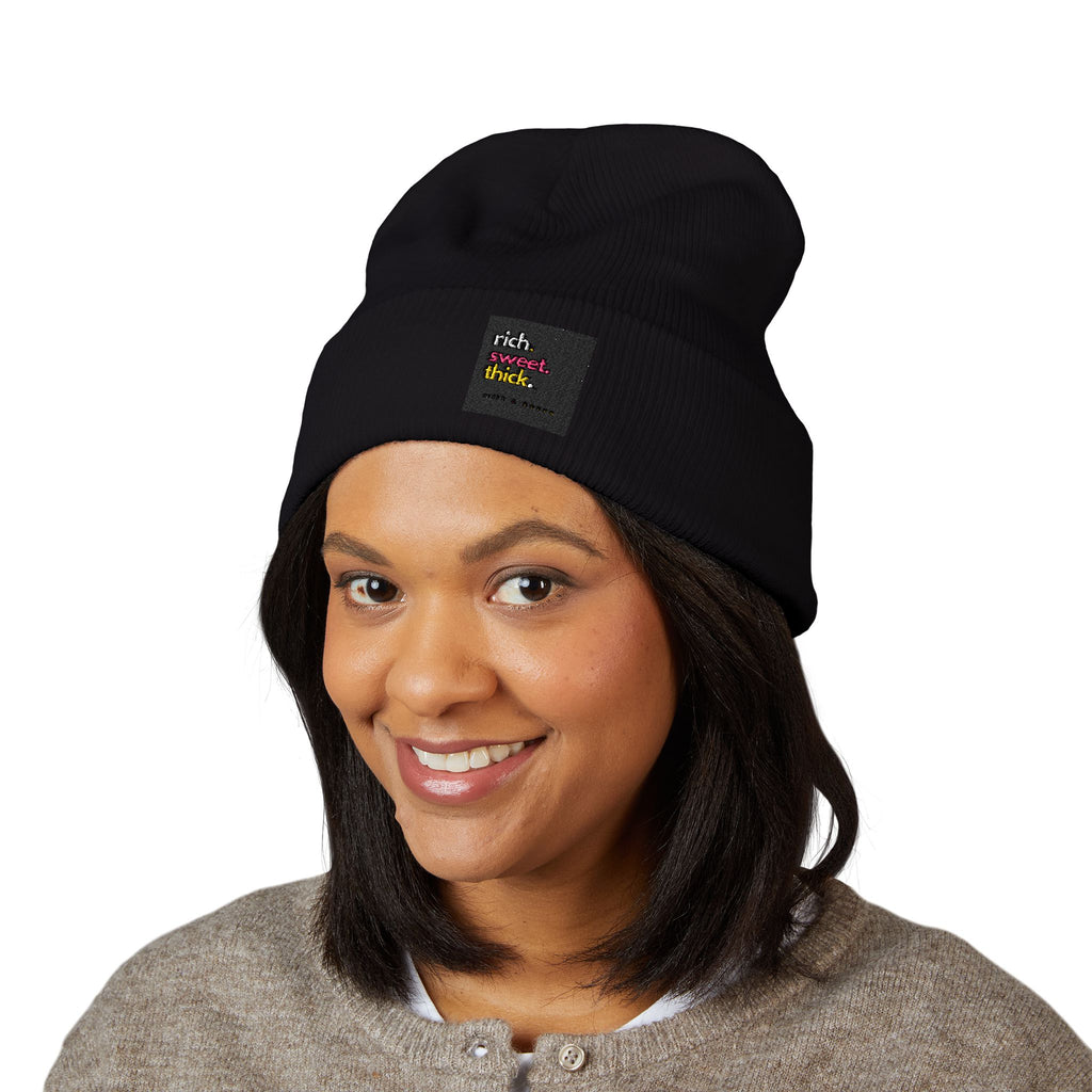 RICH SWEET THICK 2 Cuffed Beanie — Classic Knit Winter Hat