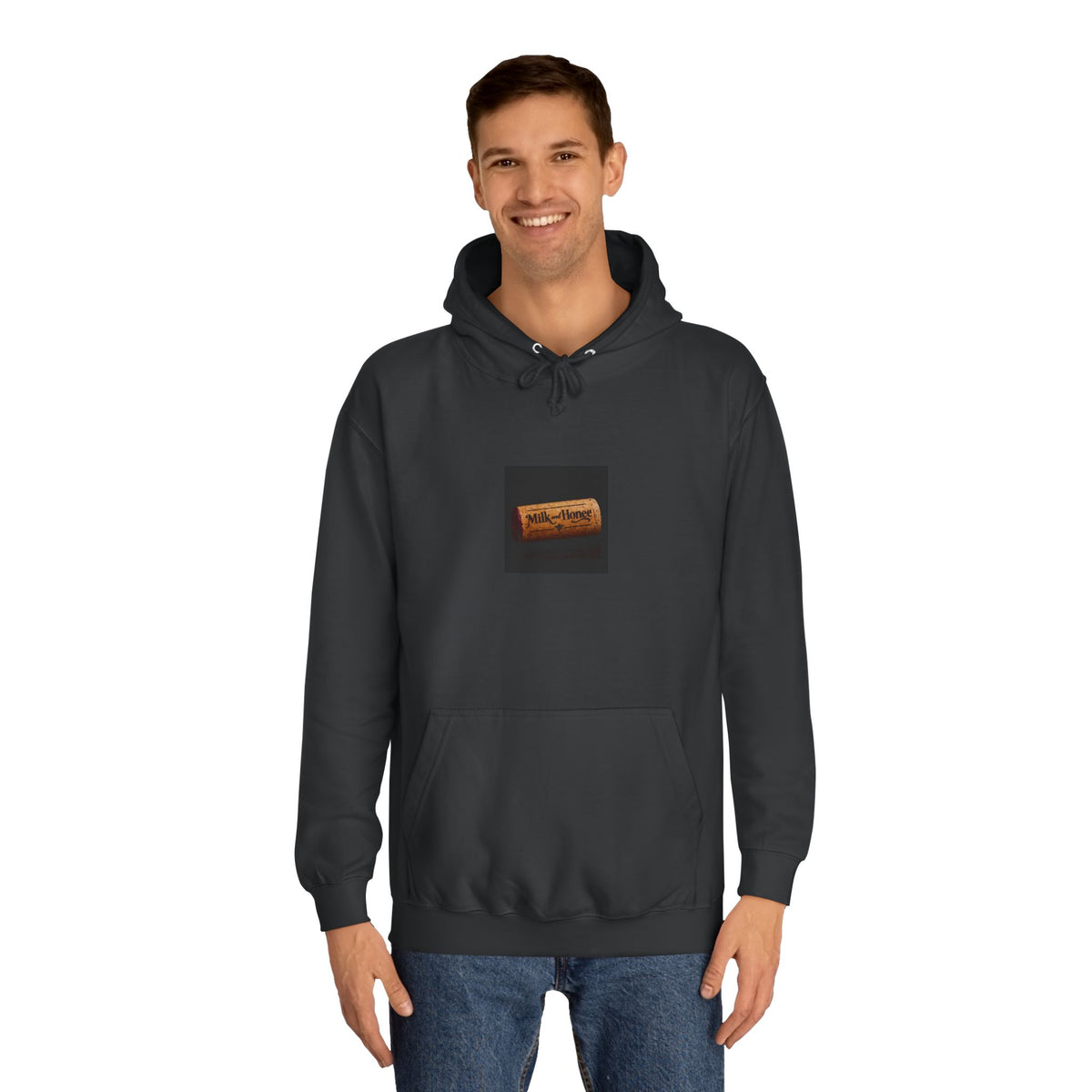Wine Club Hoodie — "M&H Ries" Graphic College Pullover