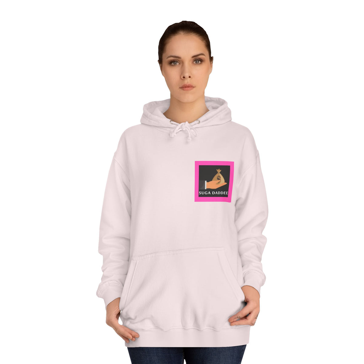 College Hoodie — Retro Neon 'Royale' Graphic Pullover
