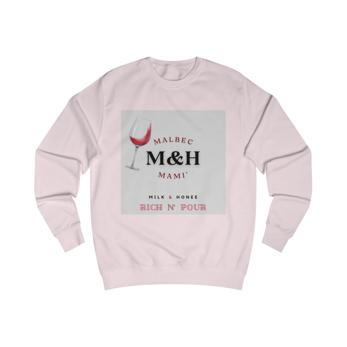 "M&H Malbec Mami" Graphic Crewneck Sweatshirt