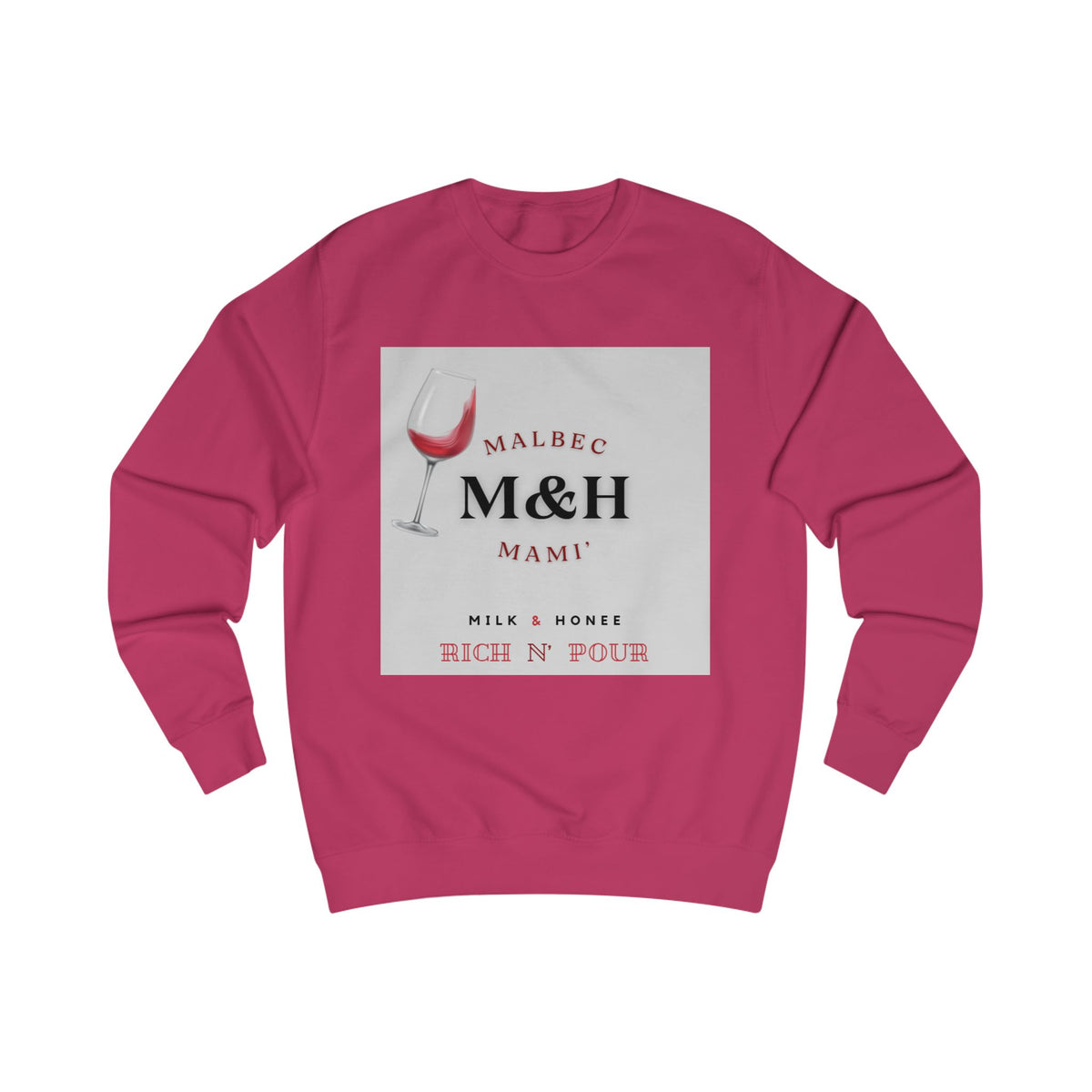 "M&H Malbec Mami" Graphic Crewneck Sweatshirt