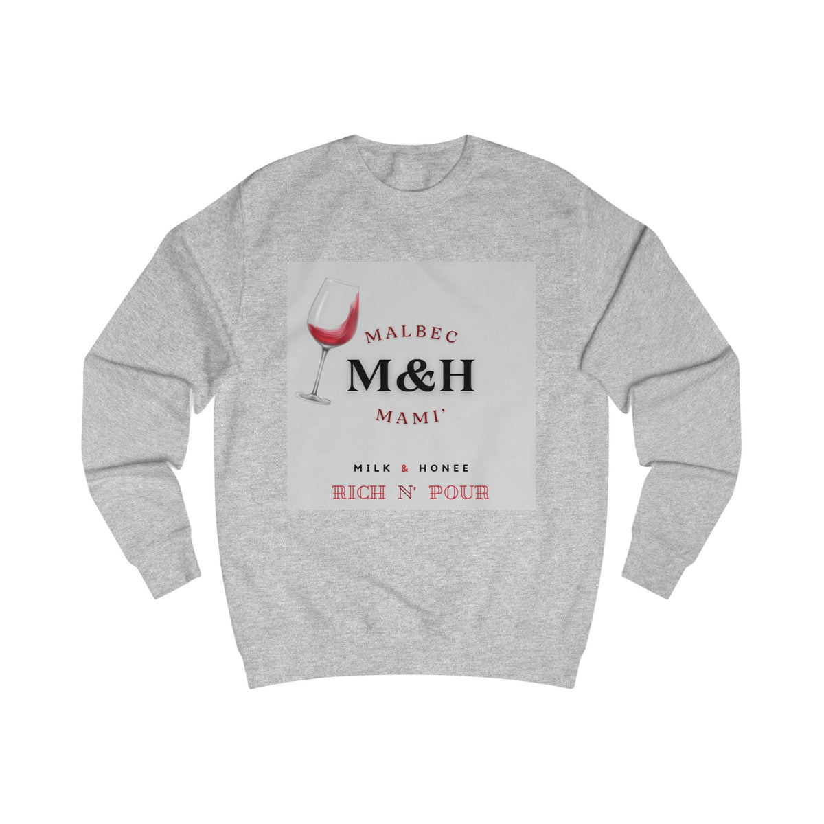 "M&H Malbec Mami" Graphic Crewneck Sweatshirt