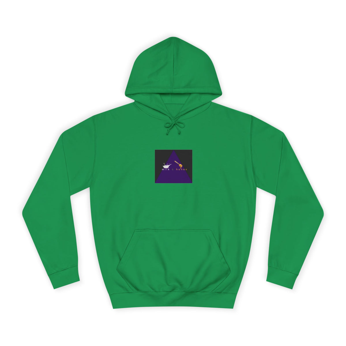 M&H Hoodie — "Drape" Graphic College Pullover