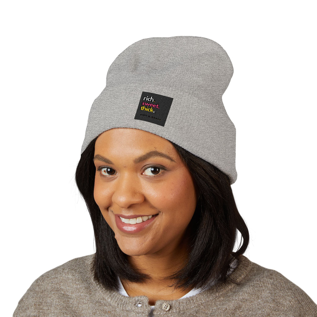 RICH SWEET THICK 2 Cuffed Beanie — Classic Knit Winter Hat