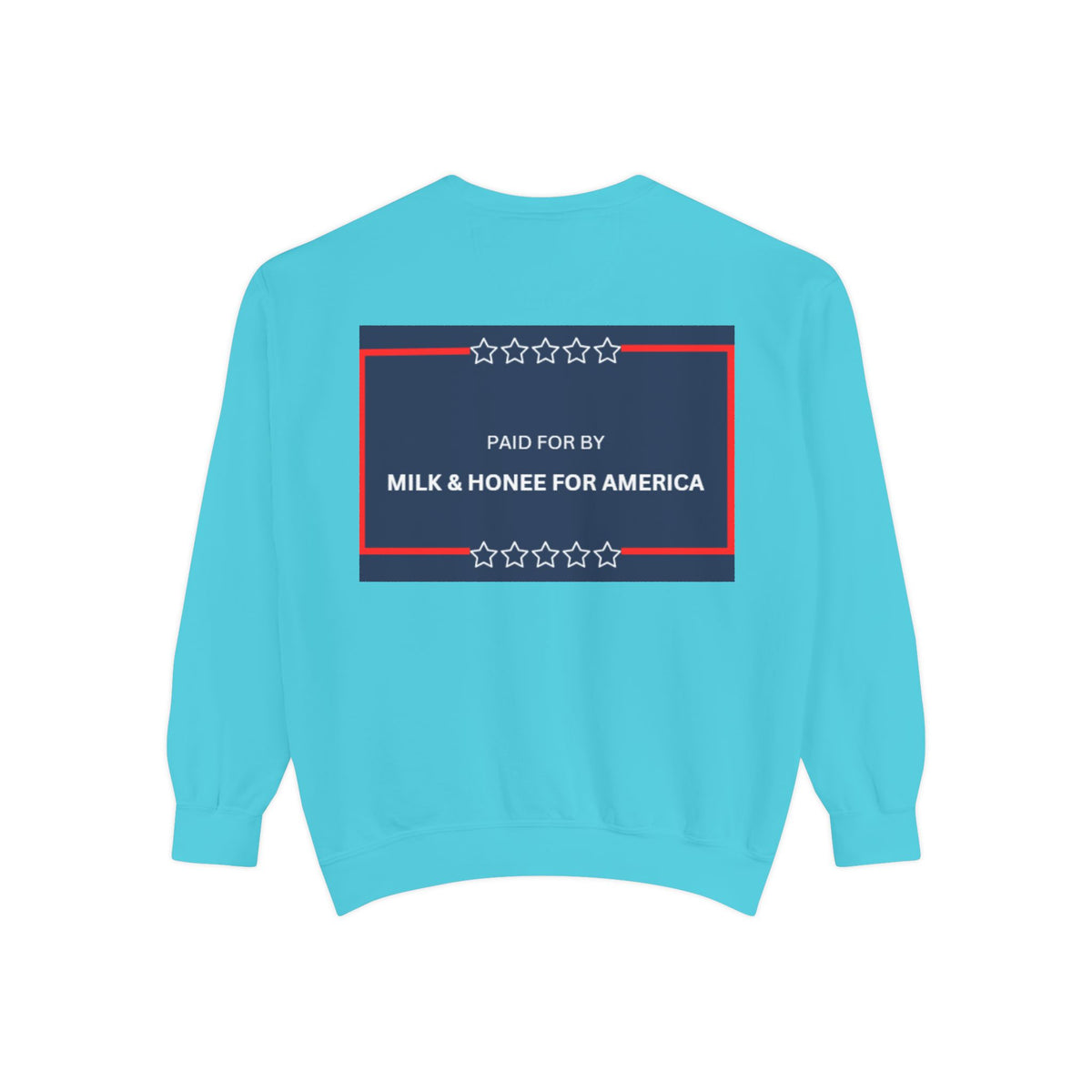 FAFO 2026 Sweatshirt — Political Parody Crewneck (Milk & Honee for America)