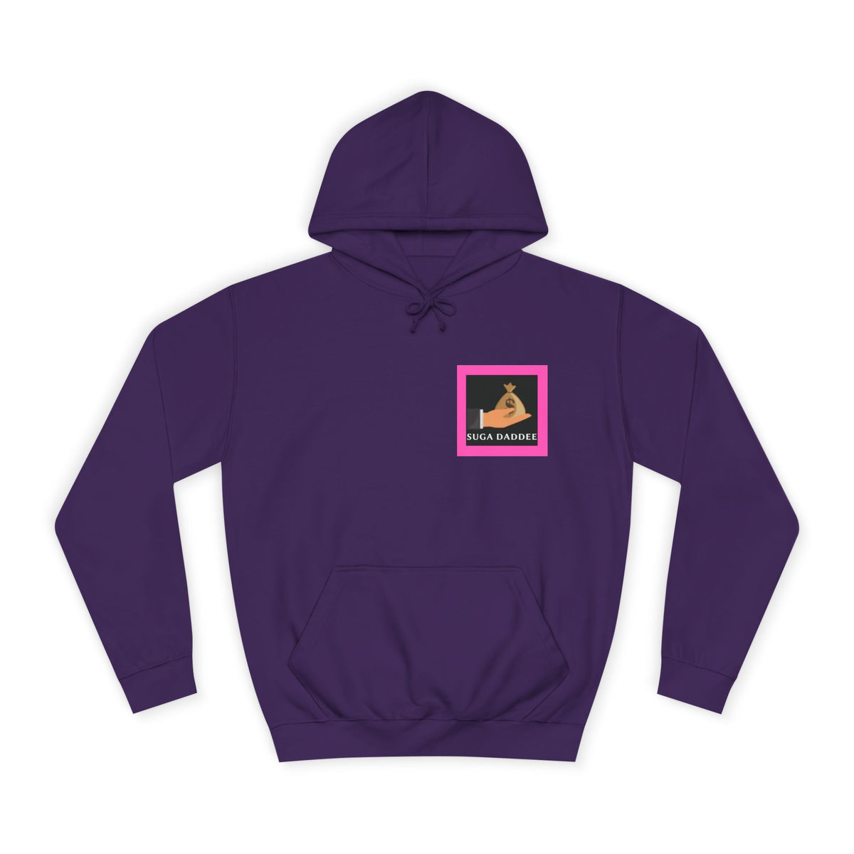 College Hoodie — Retro Neon 'Brozart' Graphic Pullover