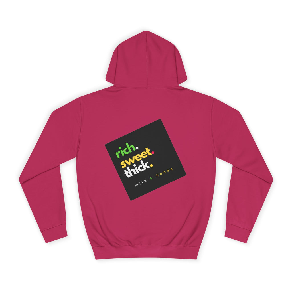 "Rich Sweet Thick" Graphic College Pullover