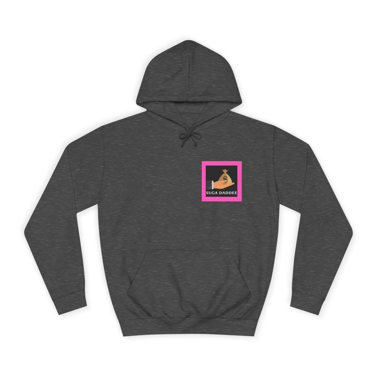 College Hoodie — Retro Neon 'Brozart' Graphic Pullover