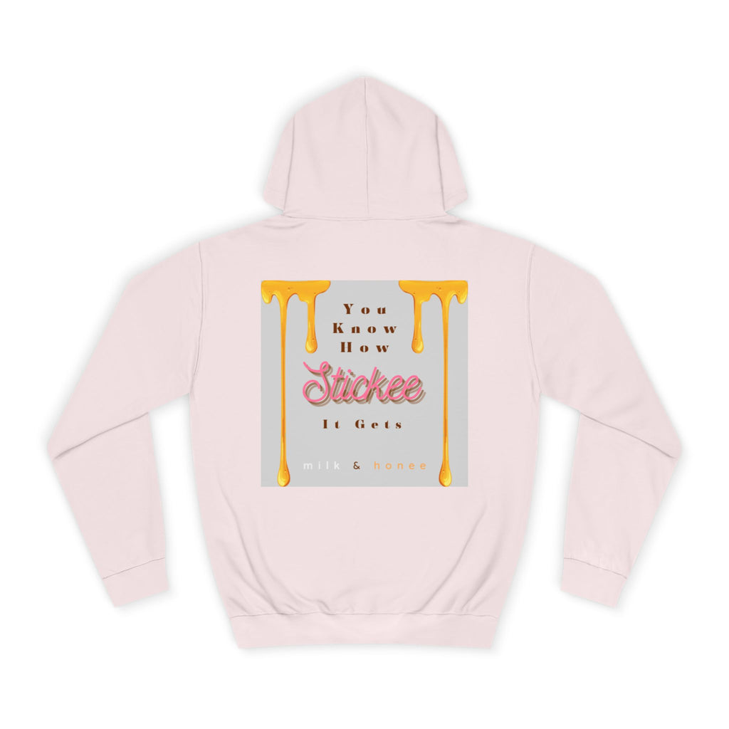 M&H Hoodie — "Stickee" Graphic College Pullover