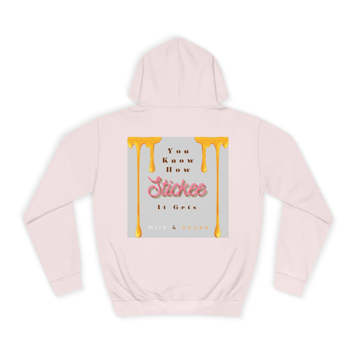 M&H Hoodie — "Stickee" Graphic College Pullover