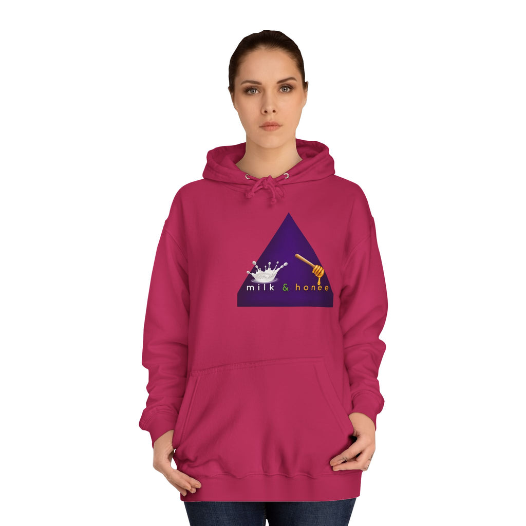 M&H Hoodie — "QUEEN'S CREST" Graphic College Pullover