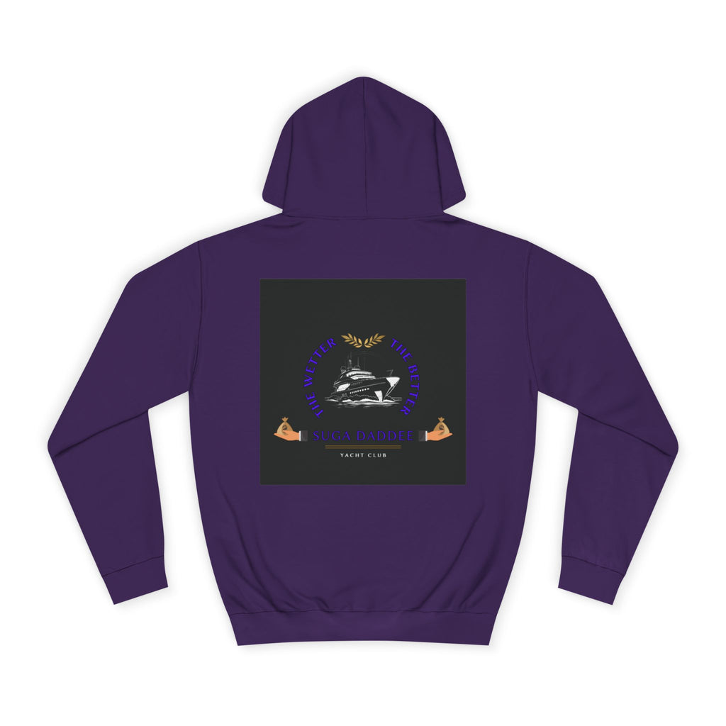 College Hoodie — Retro 'Yacht Club' Graphic Pullover