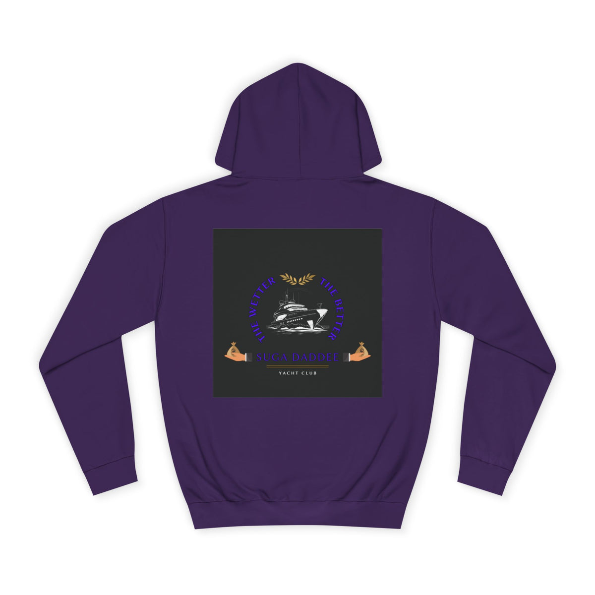 College Hoodie — Retro 'Yacht Club' Graphic Pullover