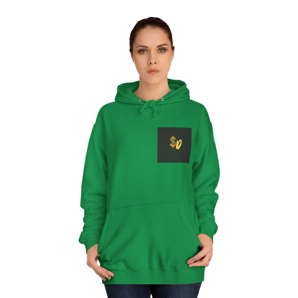 College Hoodie — Retro 'Kiss' Graphic Pullover